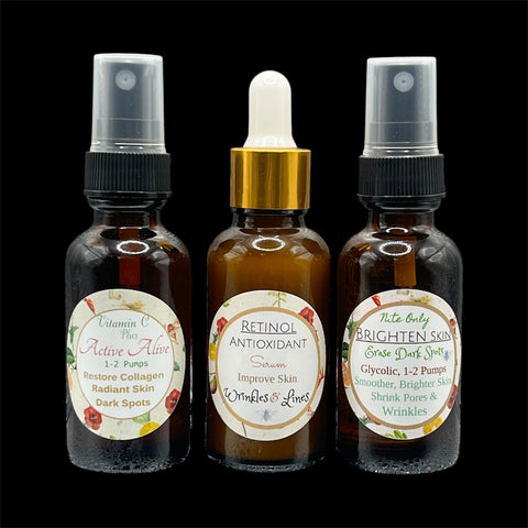 Active Alive C, Brighten Skin Tone & Retinol Serum